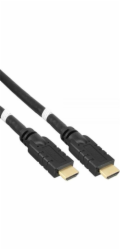 PremiumCord HDMI High Speed with Ether.4K@60Hz kabel se zesilovačem,25m, 3x stínění, M/M, zlacené konektory