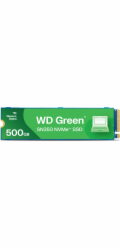 WD GREEN SSD NVMe 500GB PCIe SN350, Geb3 8GB/s, (R:2400/W:1650 MB/s)