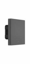 Inteligentní WiFi nástěnný vypínač Sonoff M5 1C, šedý (1kanálový)