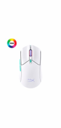 HP HyperX Pulsefire Haste 2 Core – bezdrátová herní myš (bílá)