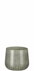 Hrnec Mica Benson 1071766, kov, V 12 cm, šedý