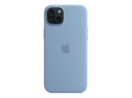 Apple Silikonové s MagSafe iPhone 15 Plus, ledově modré MT193ZM/A iPhone 15+ Silicone Case with MS - Winter Blue
