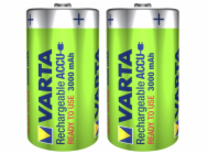 1x2 Varta Rechargeable Aku D Ready2Use NiMH Mono 3000 mAh