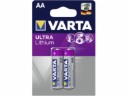 1x2 Varta Professional Lithium Mignon AA LR 6