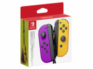 Nintendo Joy-Con 2er Set Neon Lila / Neon Orange