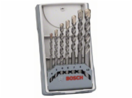 Bosch X-pro sada vrtáků CYL-3 (Silver Percussion) 7ks (4,5,6,6,7,8,10mm)