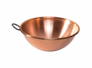 De Buyer inocuivre Copper Bowl with Ring Grip