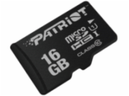 Paměťová karta Patriot microSDHC 16GB Class10