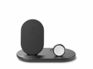 Belkin BOOST CHARGE™ Qi 3v1 Bezdrátové nabíjení pro iPhone/Apple Watch/AirPods, černá