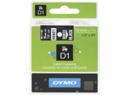 Dymo D1 12mm White/Black labels 45021