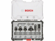 Bosch milling Set Trim&Edging 6tlg., Sada fréz