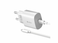 Deví síťová nabíječka Smart Series PD 25W s USB-C Cable - White