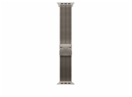 Apple Přírodní titanový milánský náramek pro pouzdro 49 mm - velikost L