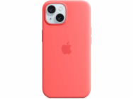 Apple Silikonové s MagSafe iPhone 15 Plus, sorbetově oranžová MT173ZM/A iPhone 15+ Silicone Case with MS - Orange Sorbet