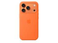 iPhone 17 Pro Silicone Case with MS – Orange
