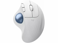 Logitech ERGO M575S Wireless Trackball - OFFWHITE+BLUE BALL - BT