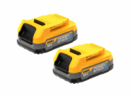 Baterie DEWALT Powerstack, 18V 2-balení 1,7Ah